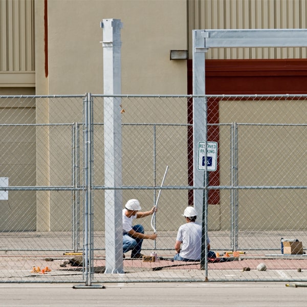 how much time can i rent the temporary fence for my construction site or event in Guilderland